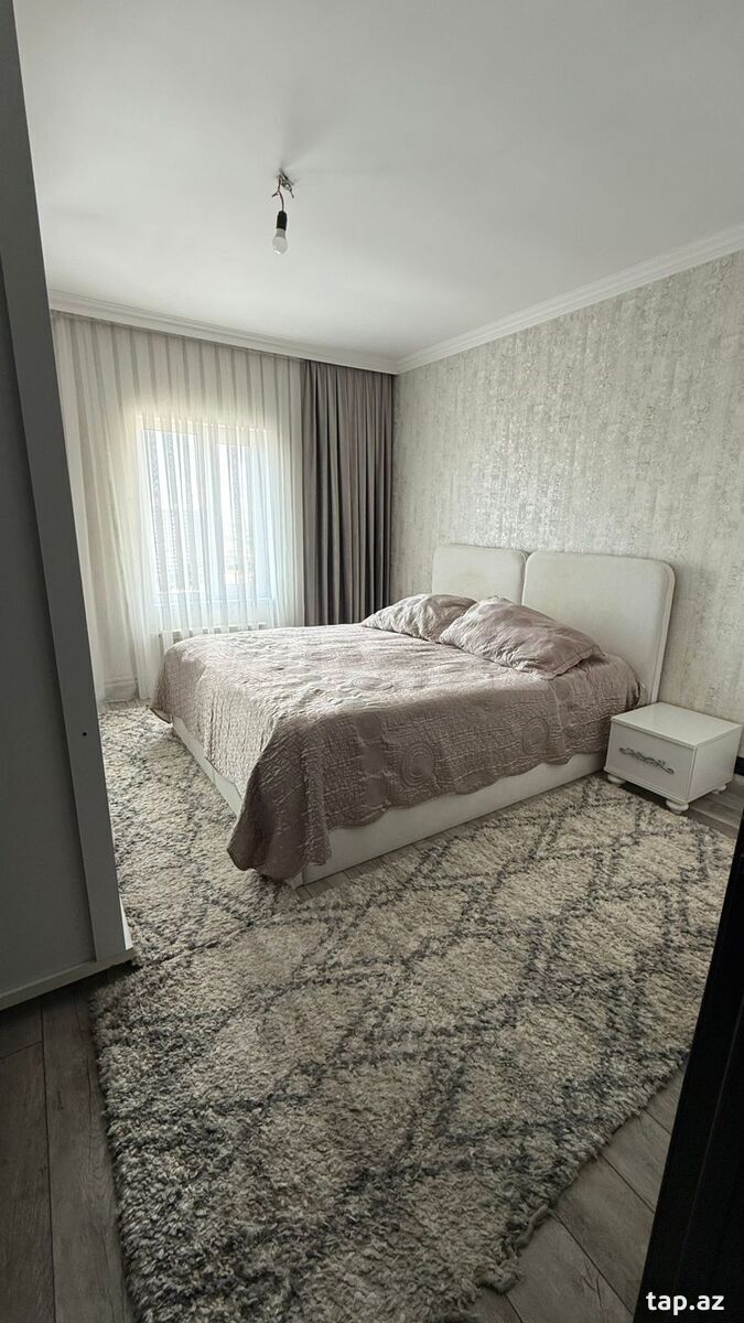 3-otaqlı yeni tikili, Qara Qarayev m., 75 m² (2)