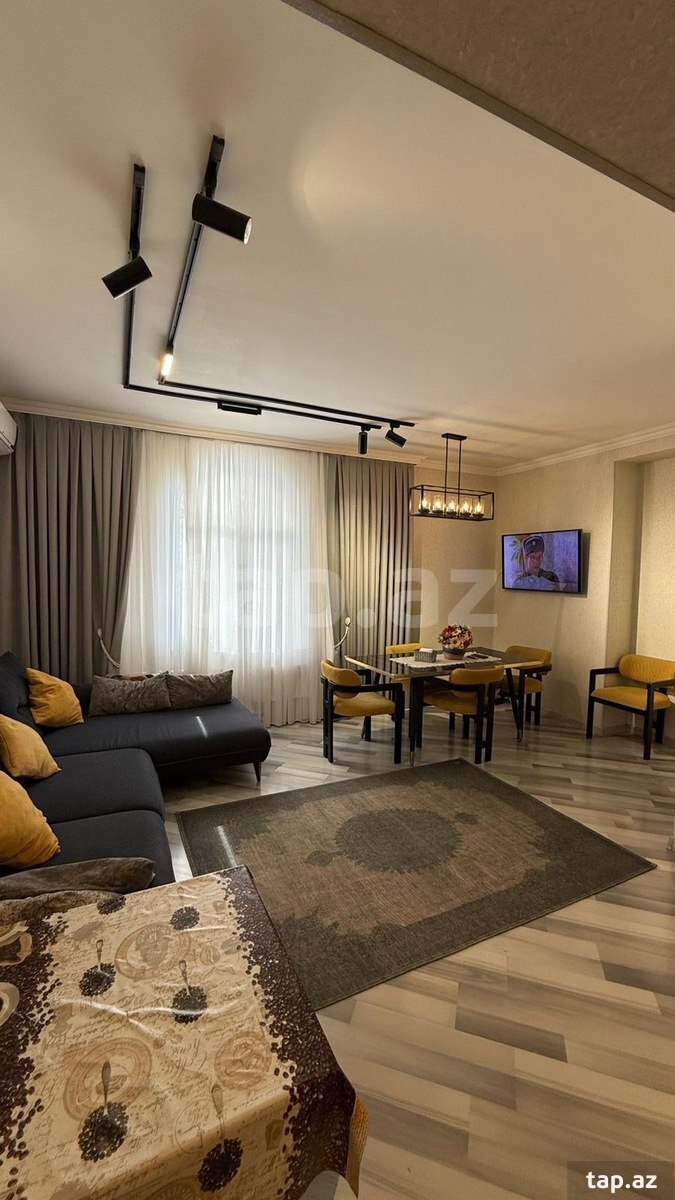 3-otaqlı yeni tikili, Qara Qarayev m., 75 m² (10)