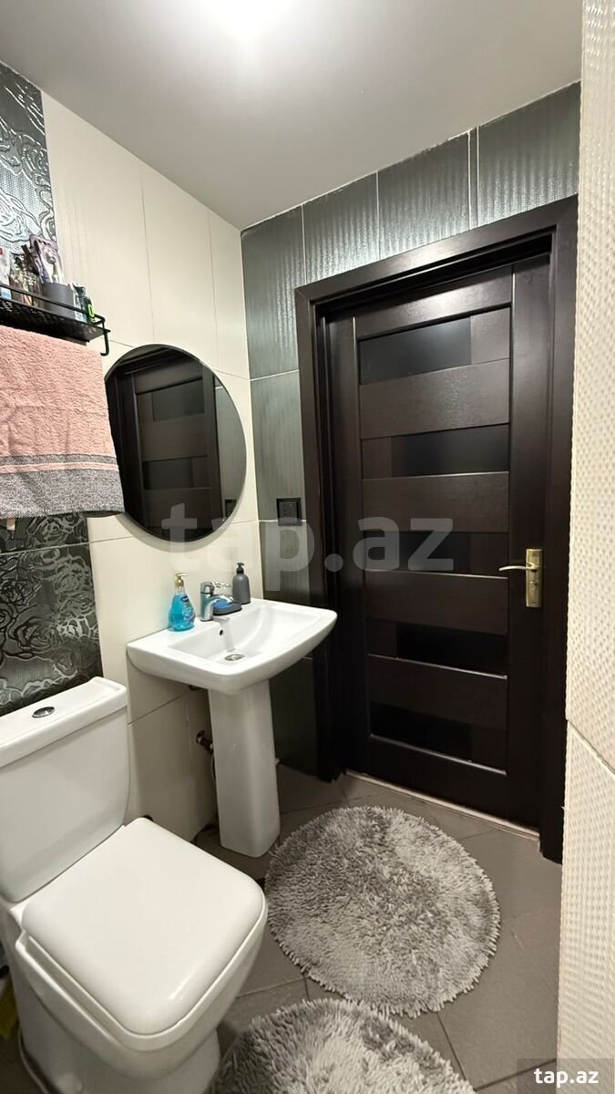 3-otaqlı yeni tikili, Qara Qarayev m., 75 m² (6)