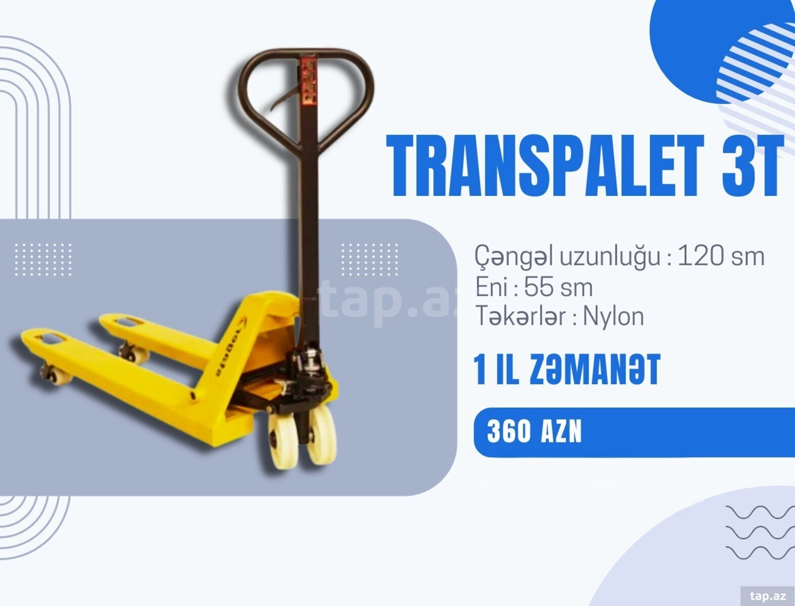 Transpalet "HBLIFT-3000"