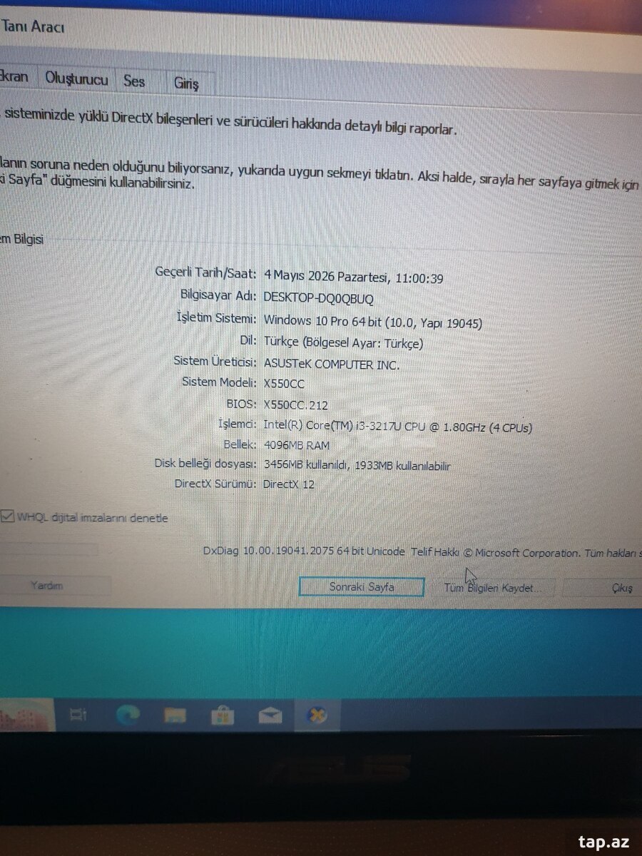 Noutbuk Asus X550 (3)