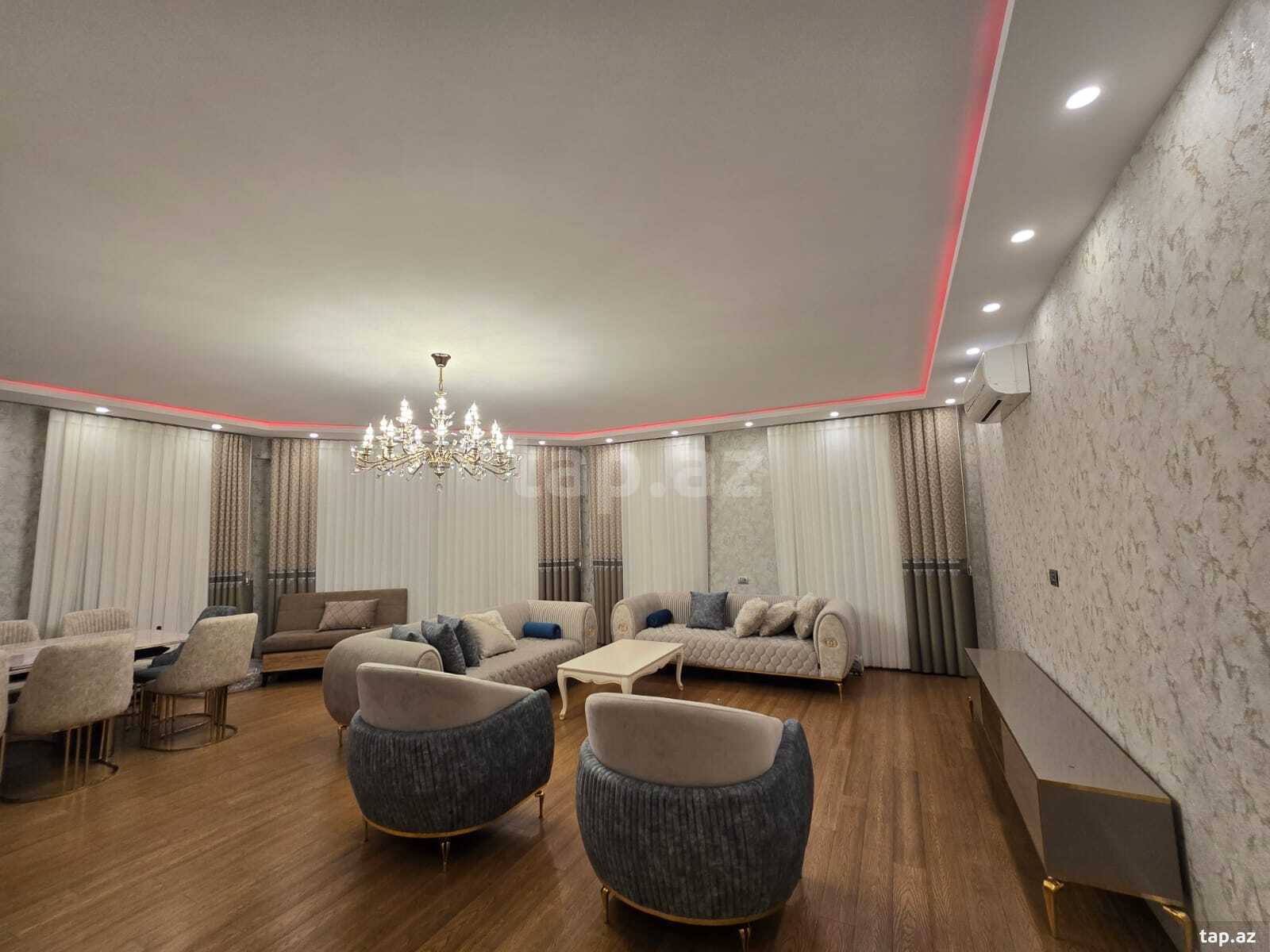 6-otaqlı yeni tikili kirayə verilir, Elmlər Akademiyası m., 265 m² (22)