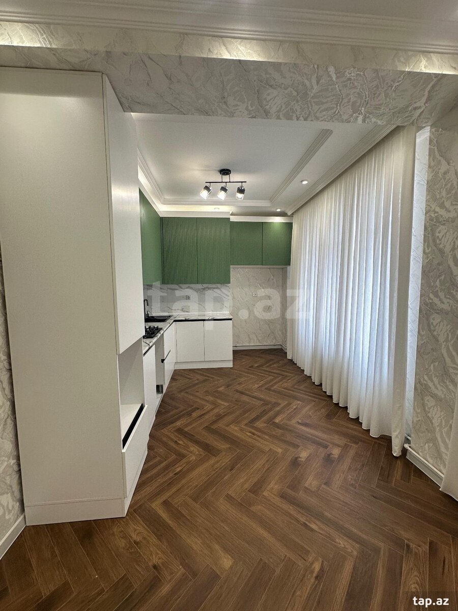 2-otaqlı yeni tikili, N.Nərimanov r., 84 m²