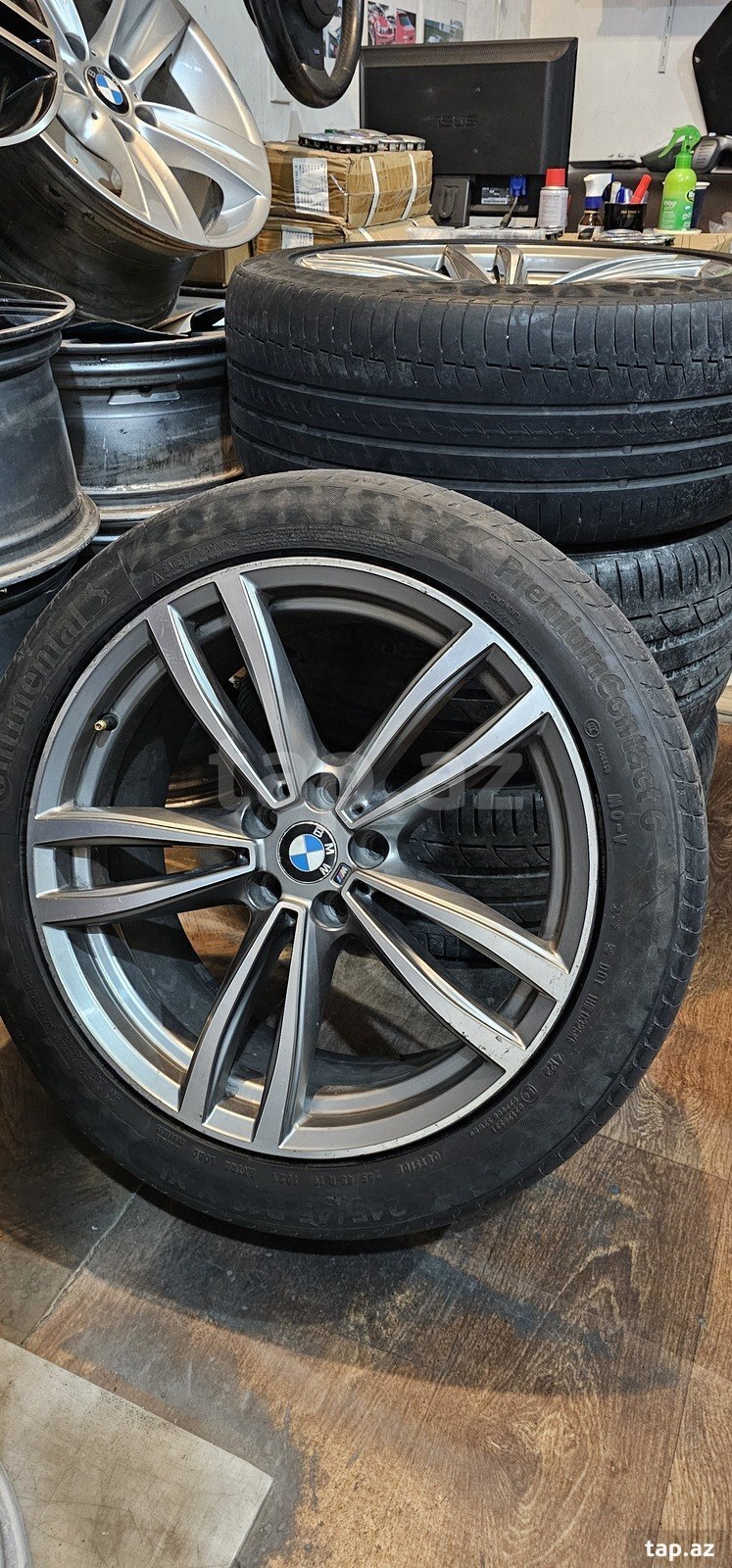 BMW G30 G11 G12 M tech diskləri R19 (2)