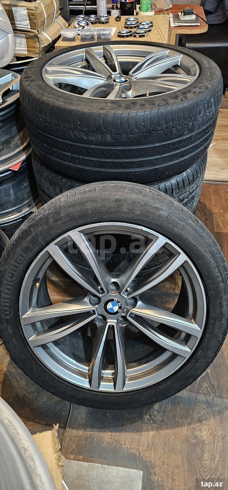 BMW G30 G11 G12 M tech diskləri R19 (3)