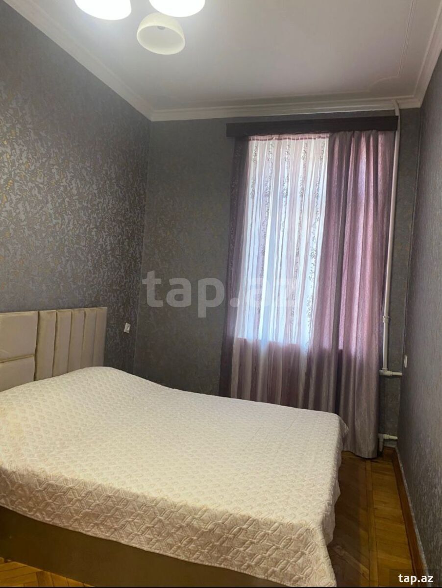 2-otaqlı mənzil kirayə verilir, Nizami küç., 60 m² (5)