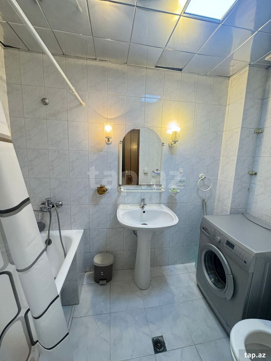 2-otaqlı mənzil kirayə verilir, Nizami küç., 60 m² (11)