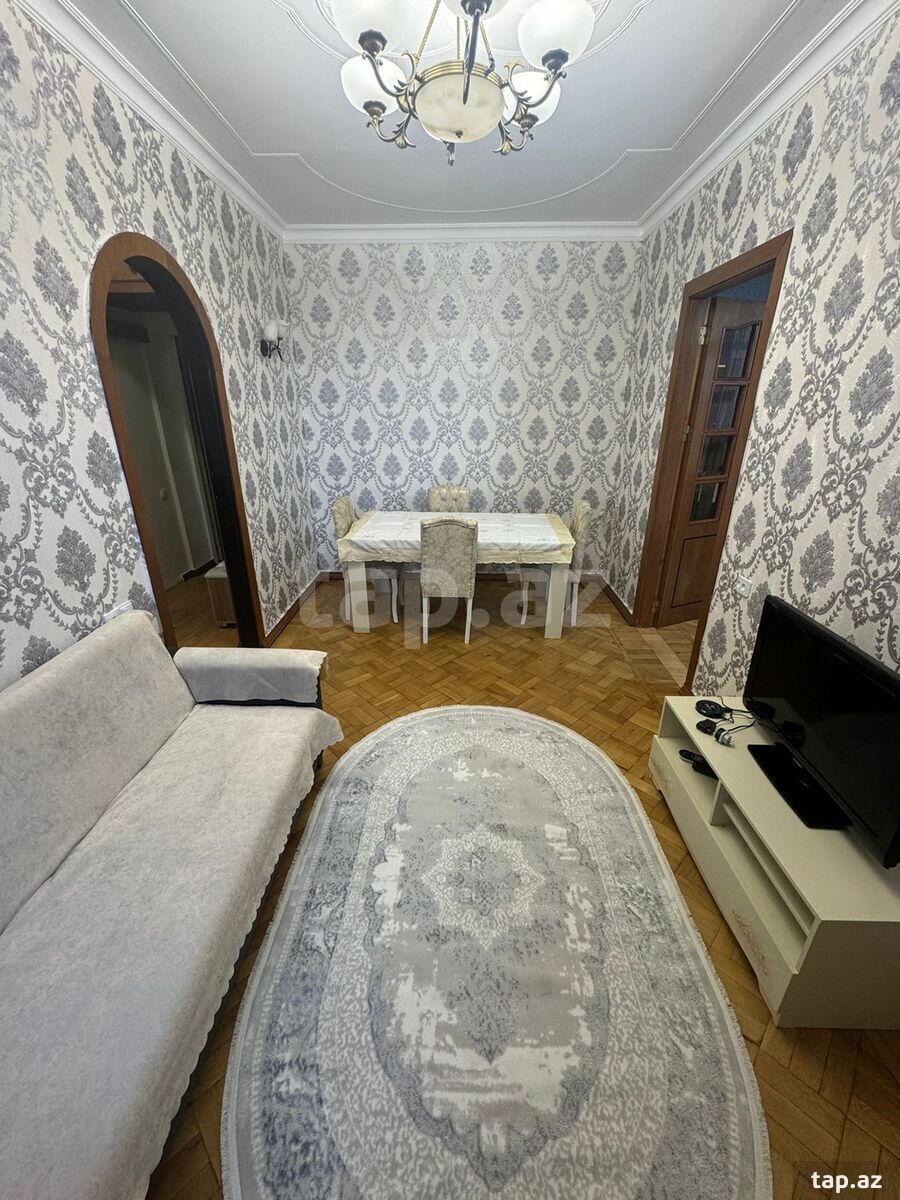 2-otaqlı mənzil kirayə verilir, Nizami küç., 60 m² (13)