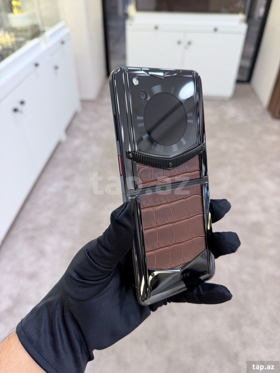 Vertu Ironflip Alligator Skin Amber Brown 512GB/12GB (6)