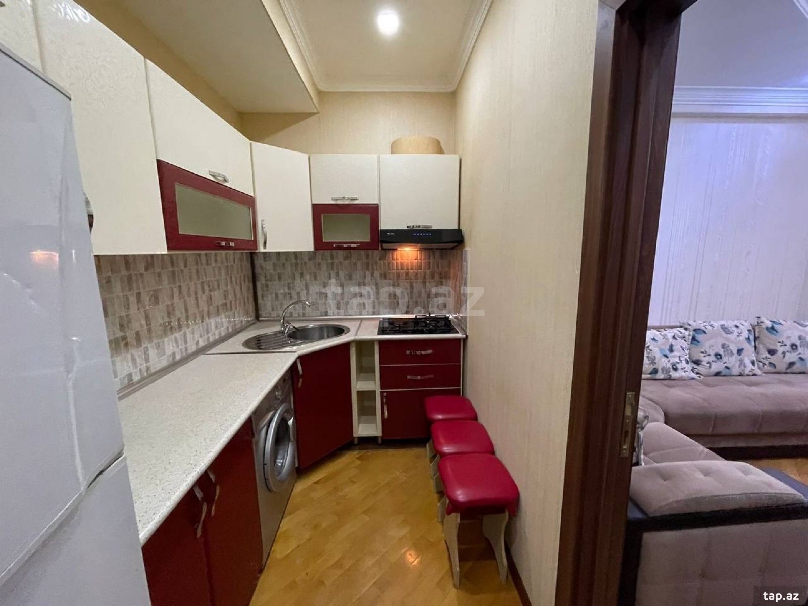 2-otaqlı yeni tikili kirayə verilir, H. Aslanov m., 55 m² (6)