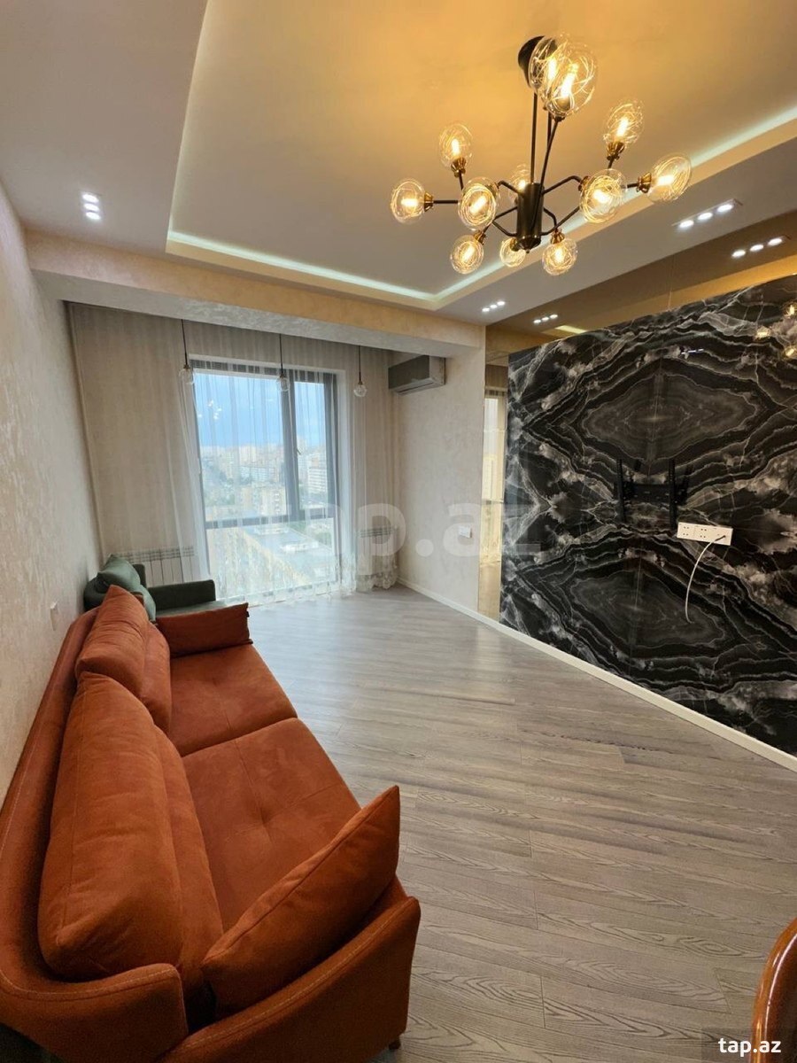 2-otaqlı yeni tikili kirayə verilir, Əhmədli m., 65 m² (4)