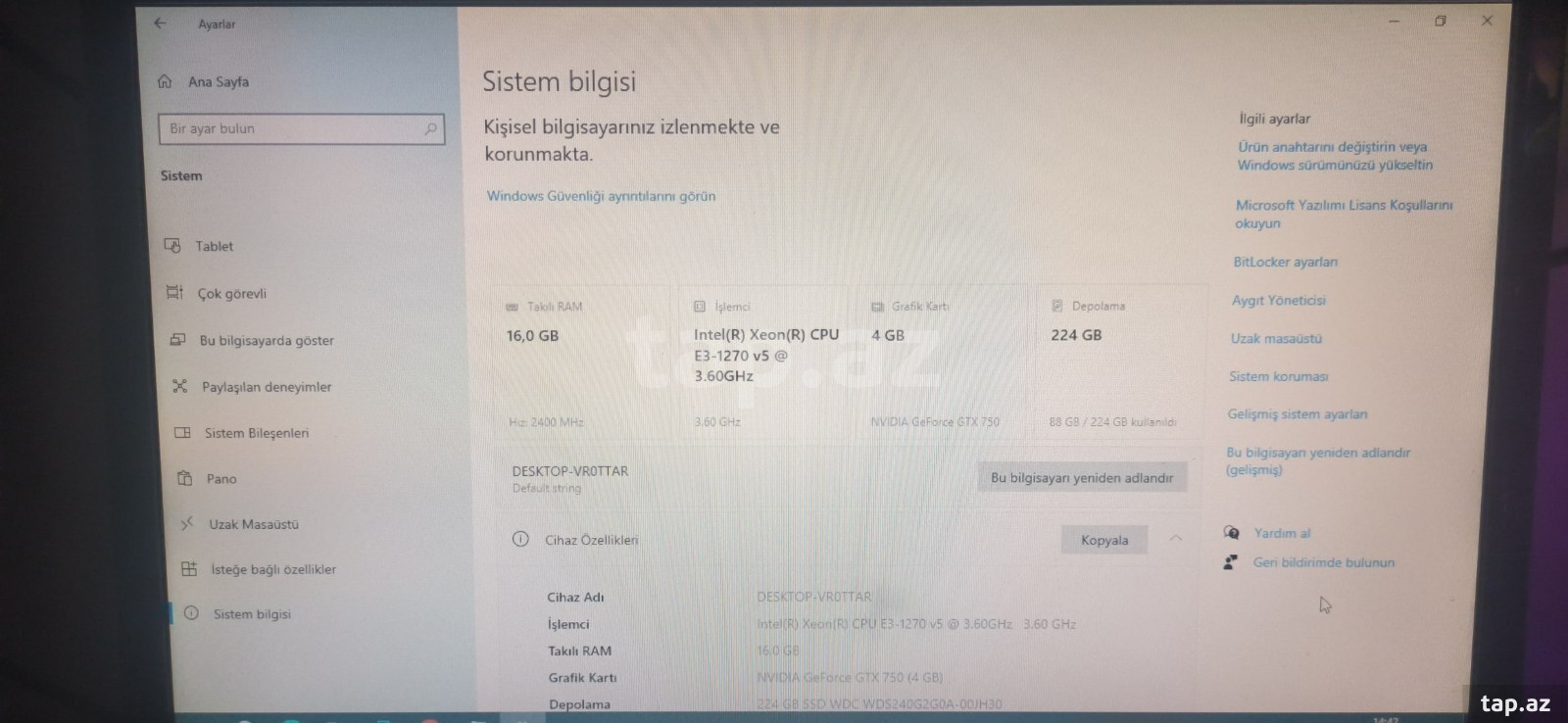 Masaüstü kompüter (3)