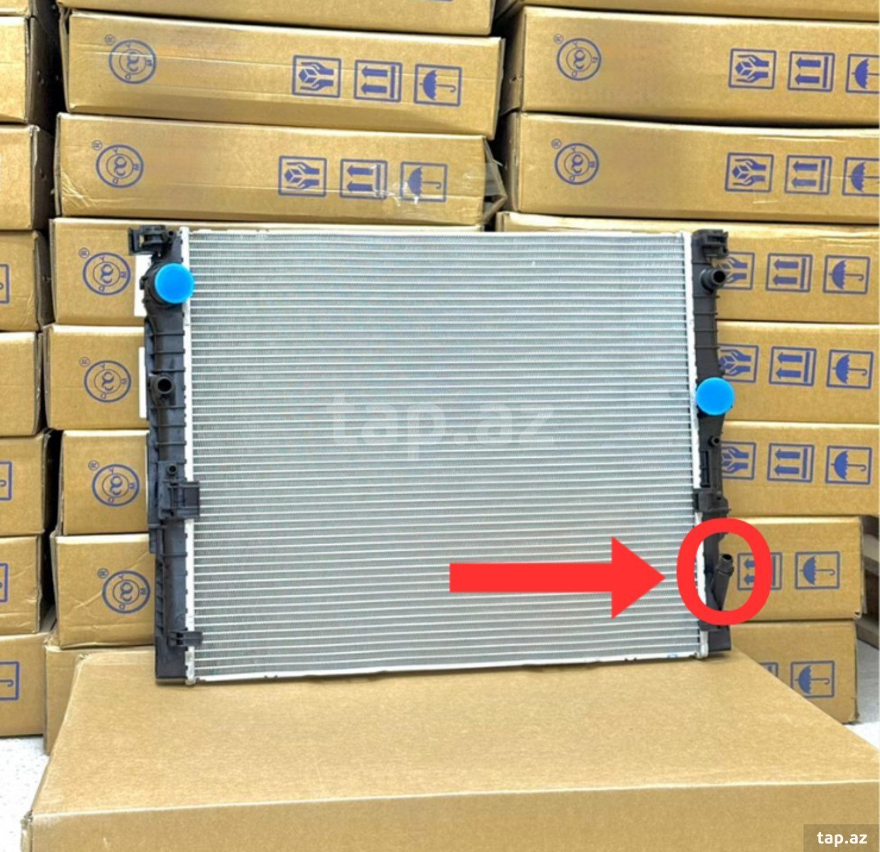 BMW G30/G31 B46/B48 17118743663 mühərrikin su radiatoru