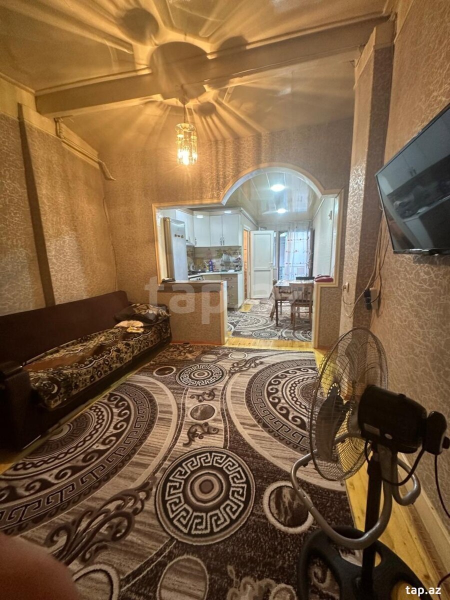 3-otaqlı mənzil kirayə verilir, Gəncə ş., 40 m²