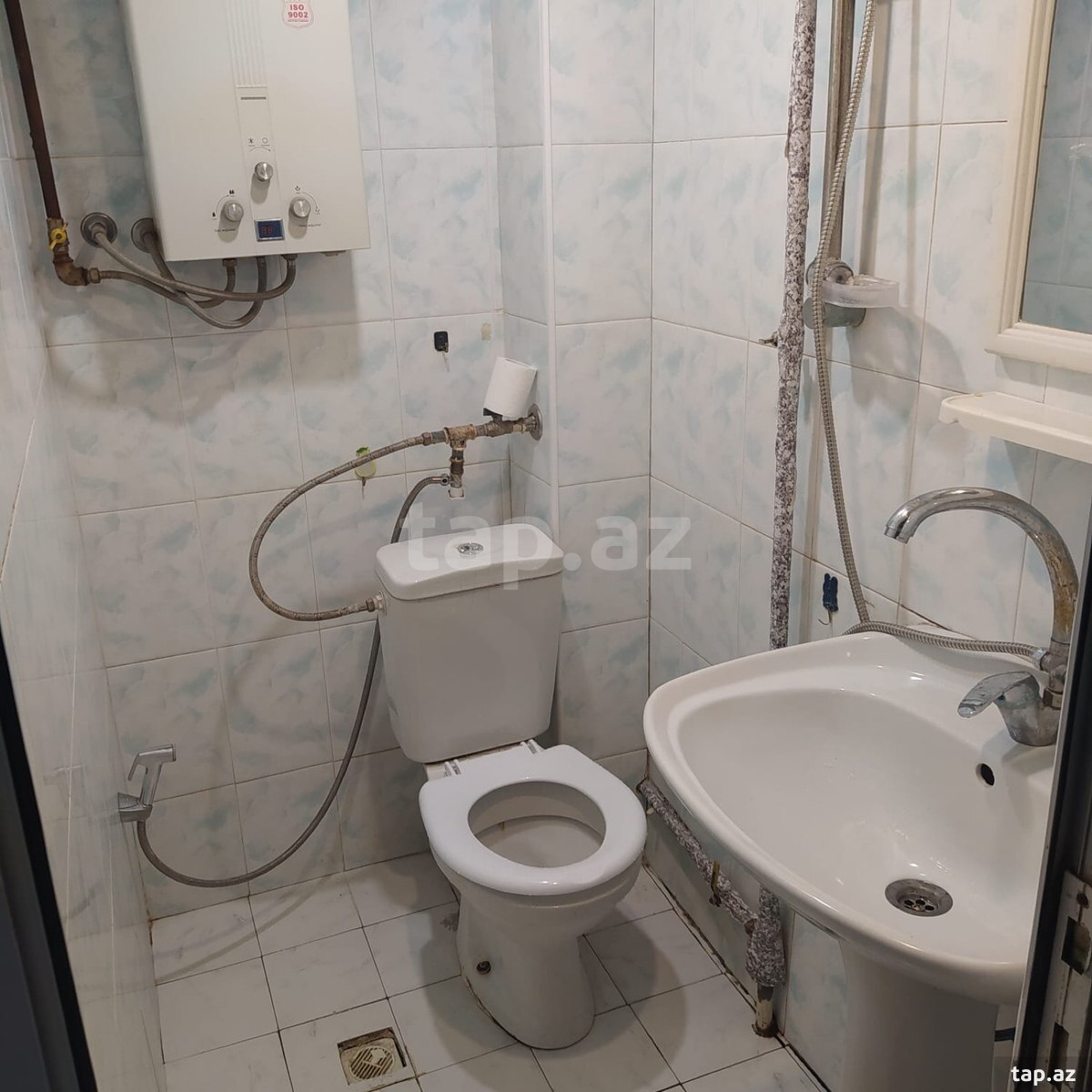 2-otaqlı mənzil kirayə verilir, E. Akademiyası m., 42 m² (4)
