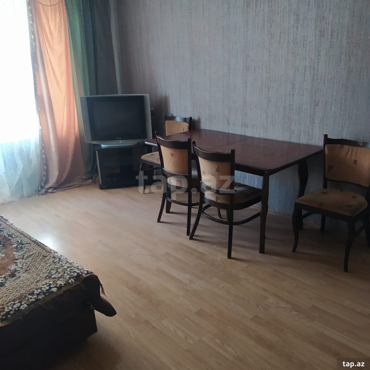 2-otaqlı mənzil kirayə verilir, E. Akademiyası m., 42 m² (2)
