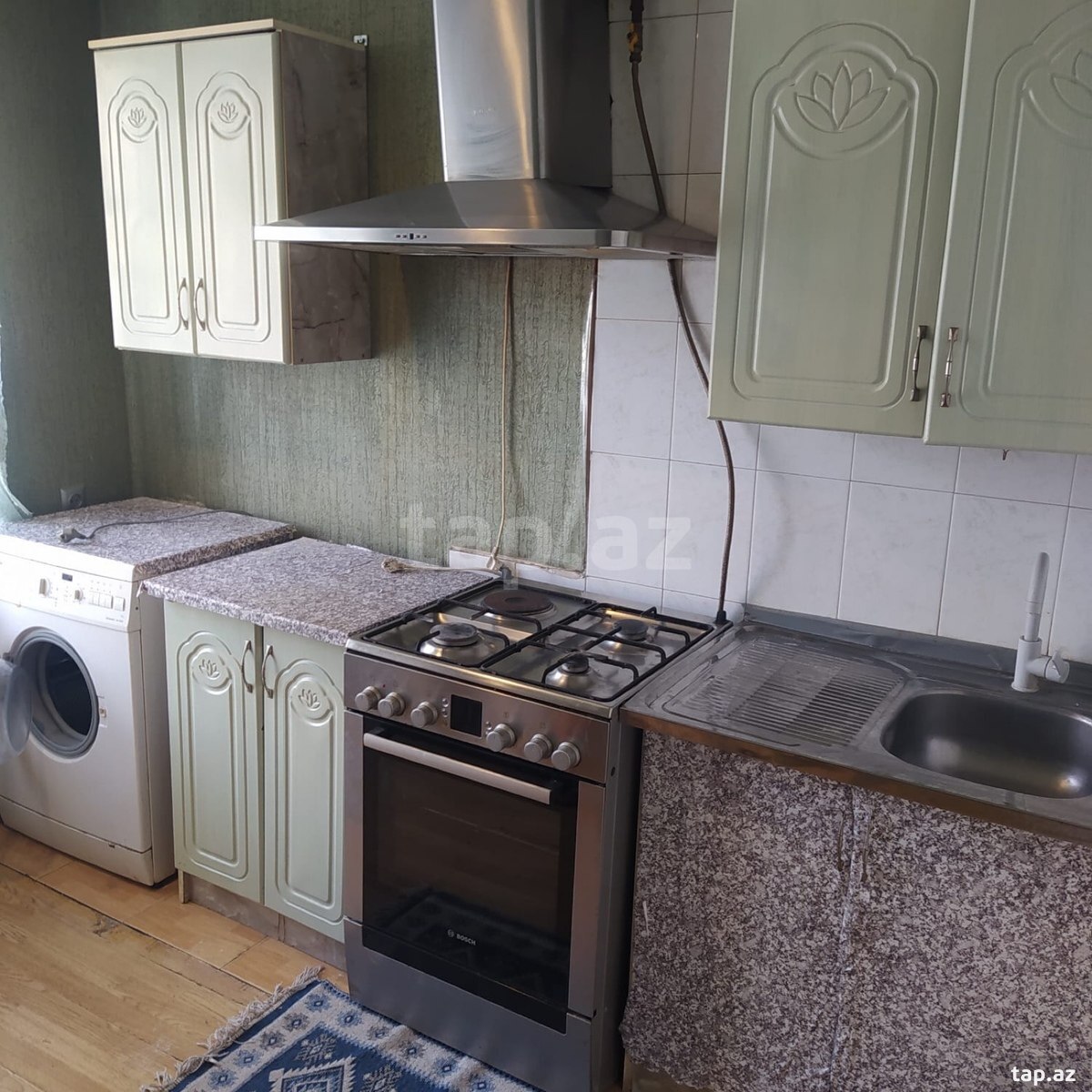 2-otaqlı mənzil kirayə verilir, E. Akademiyası m., 42 m² (6)