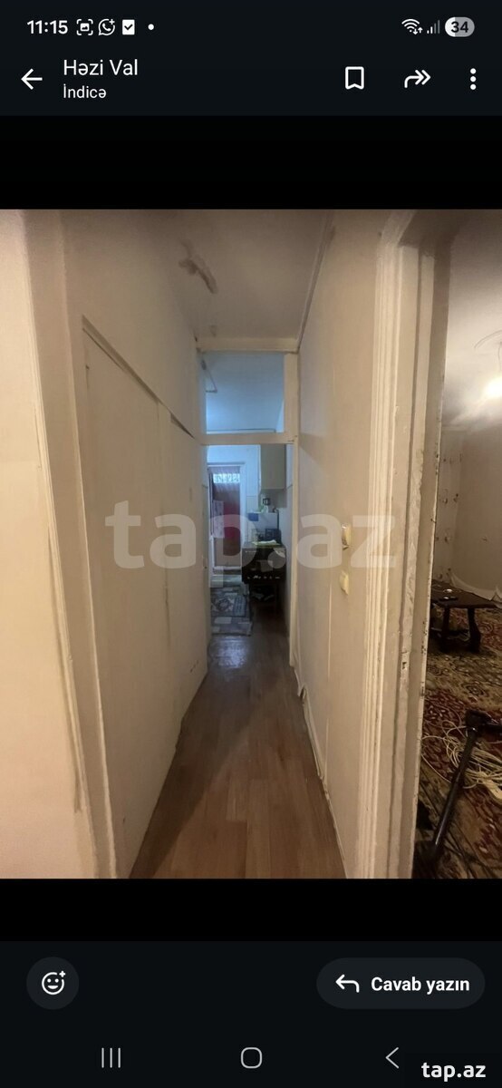 2-otaqlı mənzil kirayə verilir, Həzi Aslanov m., 80 m²