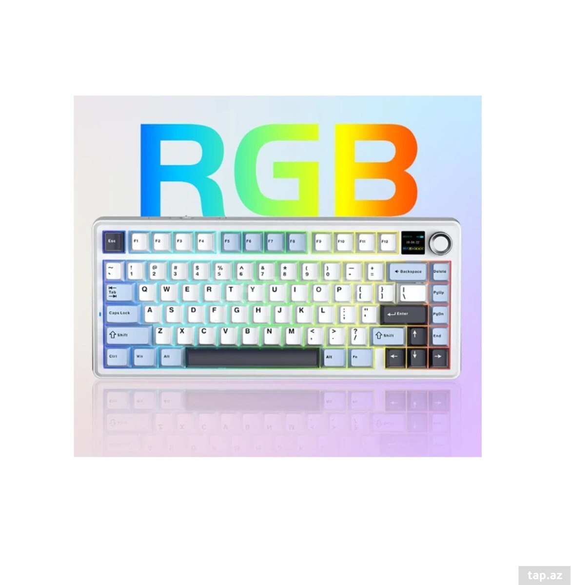 Mexaniki klaviatura "Aula F75 Max Blue + White + Dark Purple"