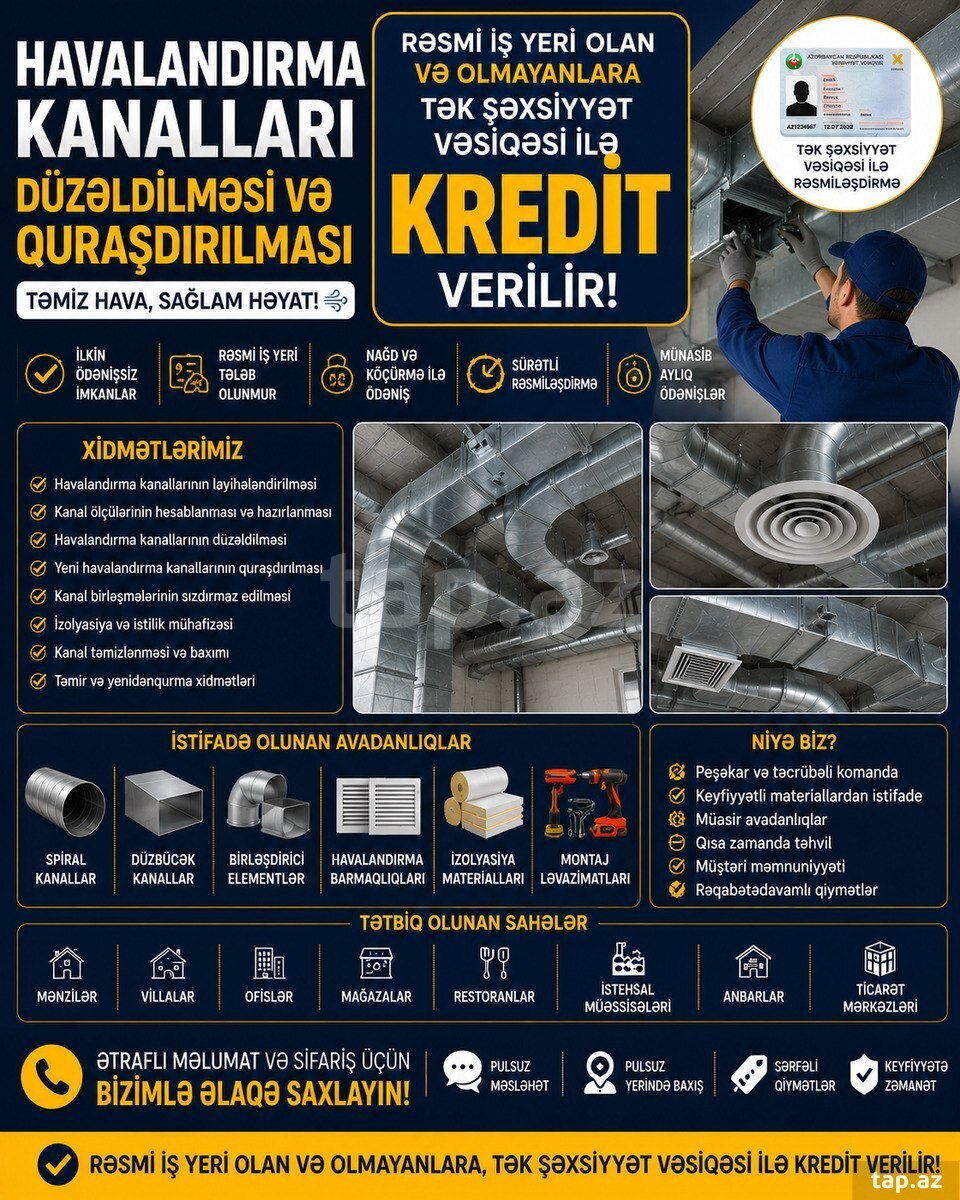 Havalandırma işləri