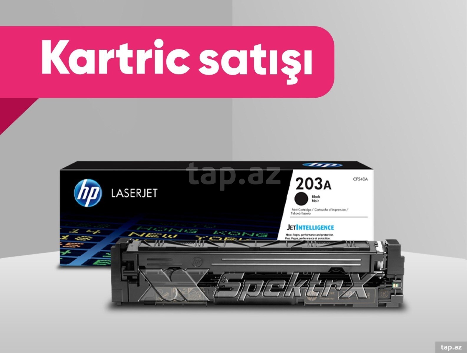 Kartric HP 203A (CF540A) BLACK
