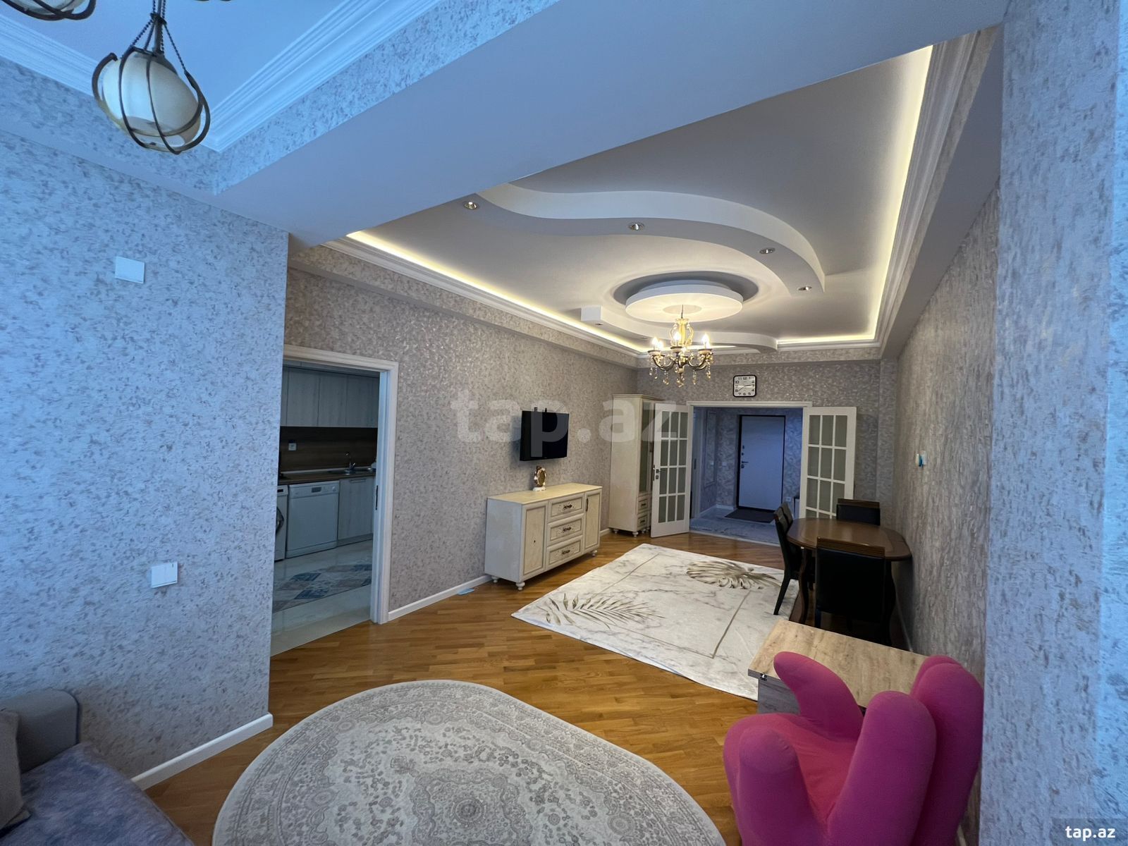 3-otaqlı yeni tikili kirayə verilir, Naxçıvanski küç., 97 m² (10)