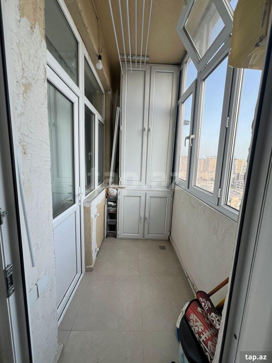 3-otaqlı yeni tikili kirayə verilir, Naxçıvanski küç., 97 m² (17)