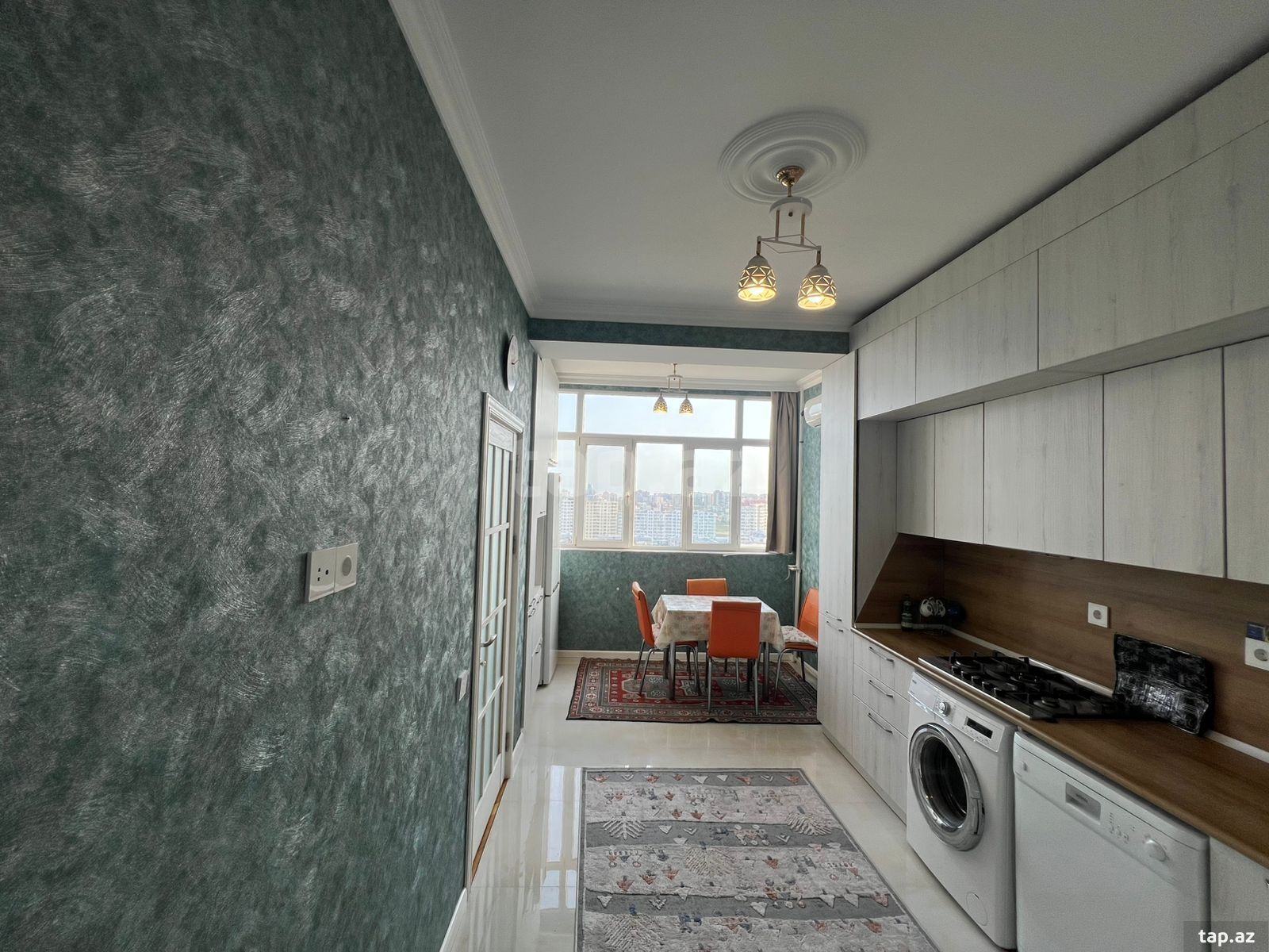 3-otaqlı yeni tikili kirayə verilir, Naxçıvanski küç., 97 m² (13)