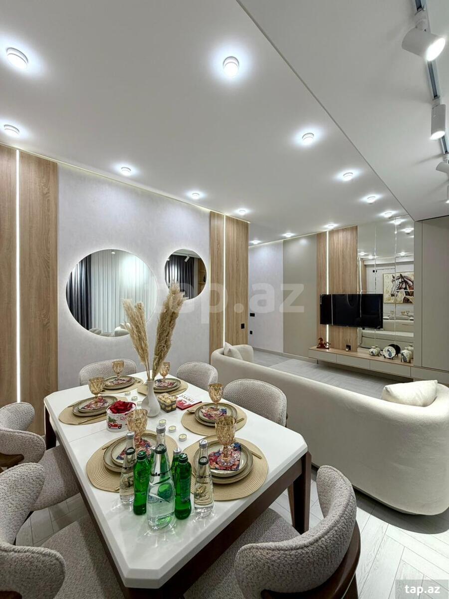 2-otaqlı yeni tikili, Qara Qarayev m., 77 m² (3)