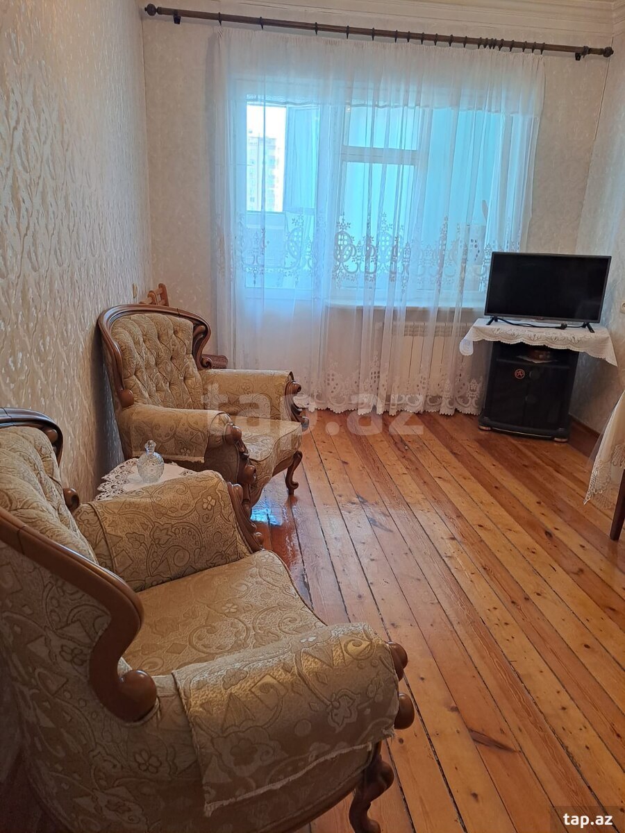 2-otaqlı mənzil kirayə verilir, 7 Mkr., 70 m² (11)