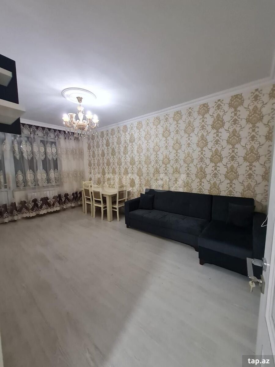 2-otaqlı mənzil kirayə verilir, M.Əcəmi m., 54 m²