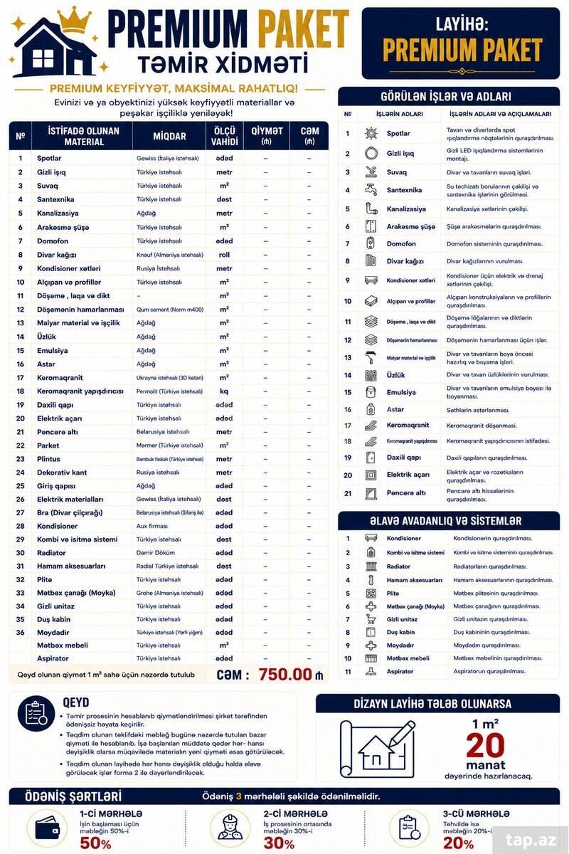 Premium Paket — 1