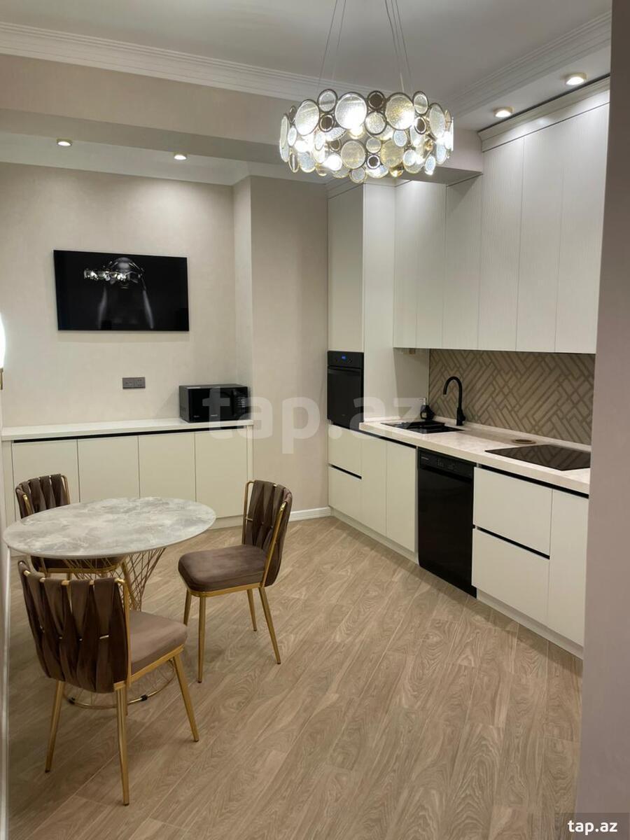 3-otaqlı yeni tikili kirayə verilir, Yasamal r., 106 m² (7)