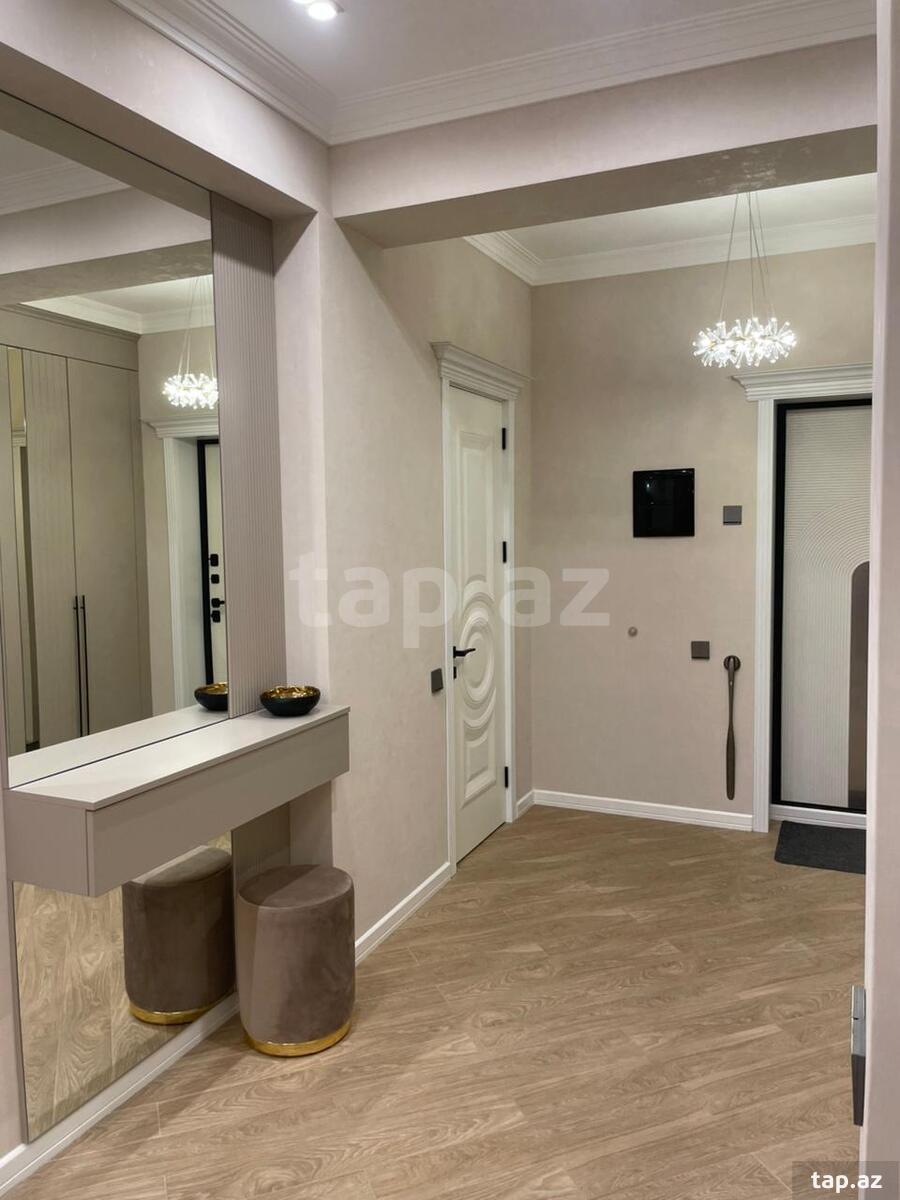 3-otaqlı yeni tikili kirayə verilir, Yasamal r., 106 m² (13)