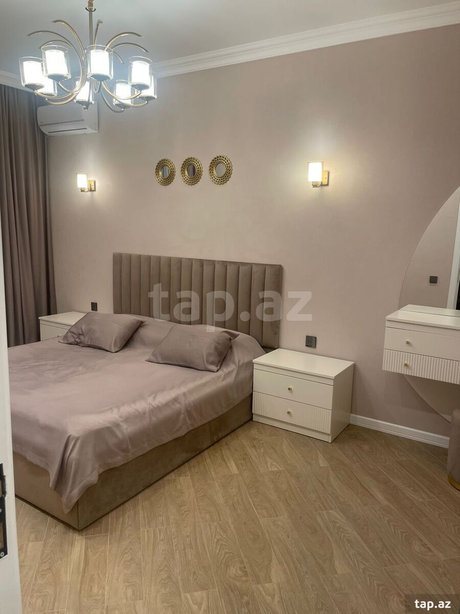 3-otaqlı yeni tikili kirayə verilir, Yasamal r., 106 m² (6)