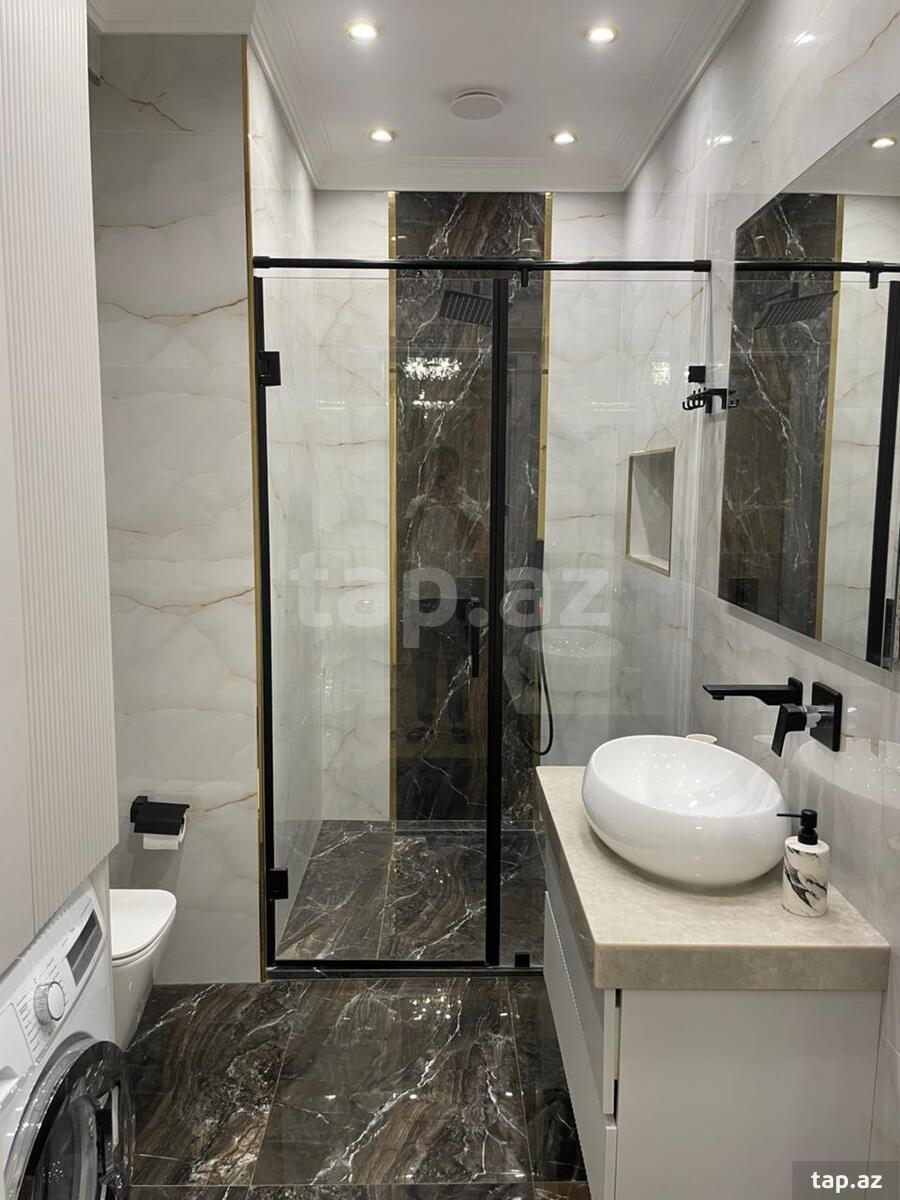 3-otaqlı yeni tikili kirayə verilir, Yasamal r., 106 m² (10)