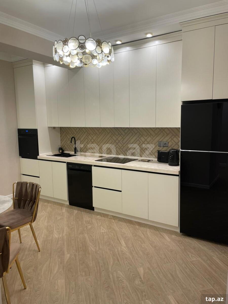 3-otaqlı yeni tikili kirayə verilir, Yasamal r., 106 m² (8)