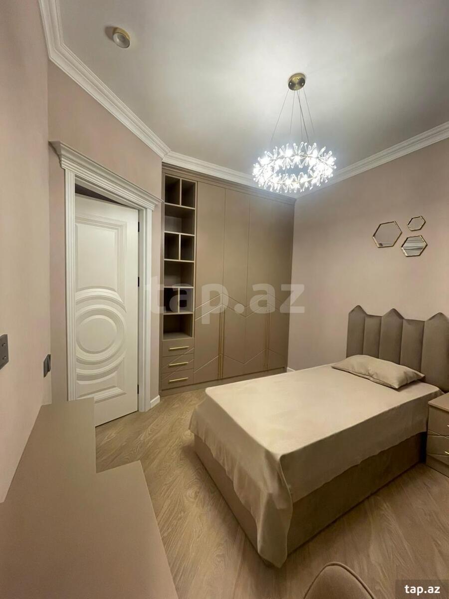 3-otaqlı yeni tikili kirayə verilir, Yasamal r., 106 m² (4)