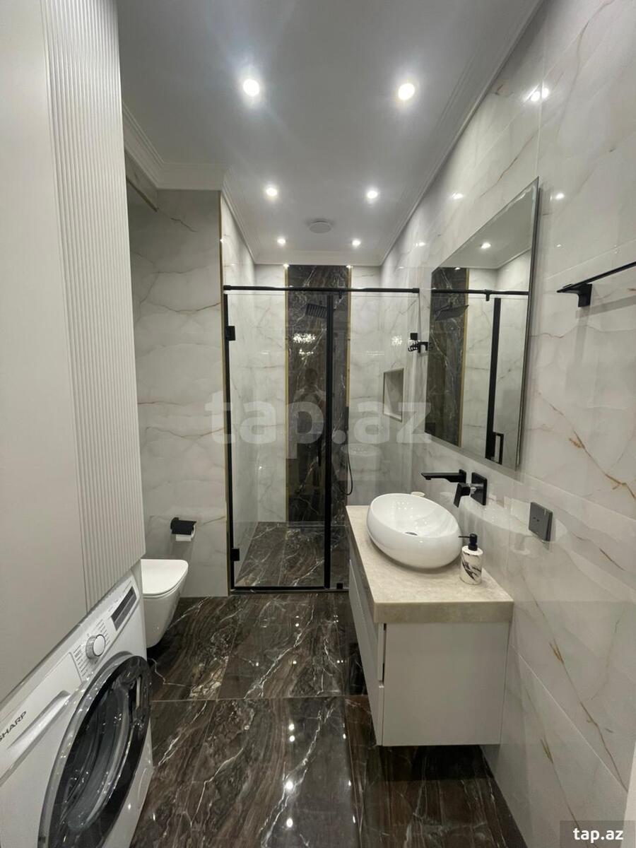 3-otaqlı yeni tikili kirayə verilir, Yasamal r., 106 m² (11)