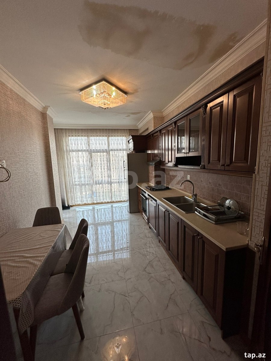 4-otaqlı yeni tikili kirayə verilir, Nərimanov m., 153 m² (7)