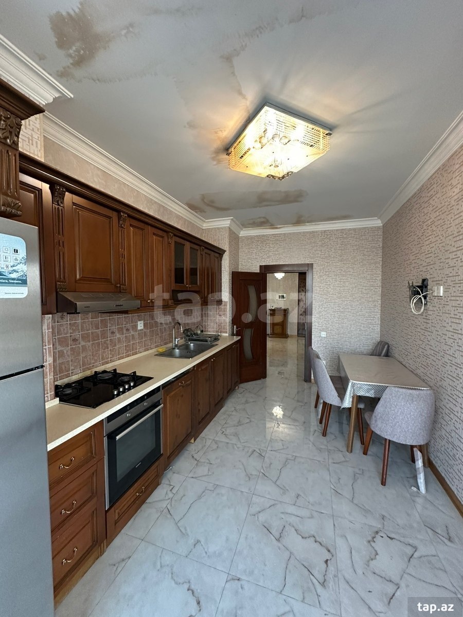 4-otaqlı yeni tikili kirayə verilir, Nərimanov m., 153 m² (8)