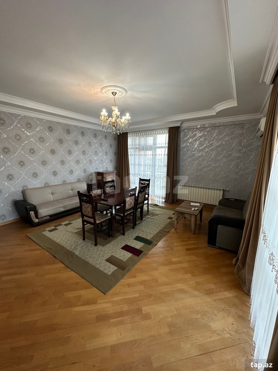 4-otaqlı yeni tikili kirayə verilir, Nərimanov m., 153 m² (4)