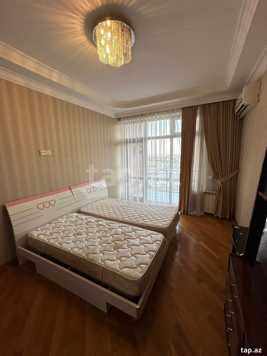 4-otaqlı yeni tikili kirayə verilir, Nərimanov m., 153 m² (11)