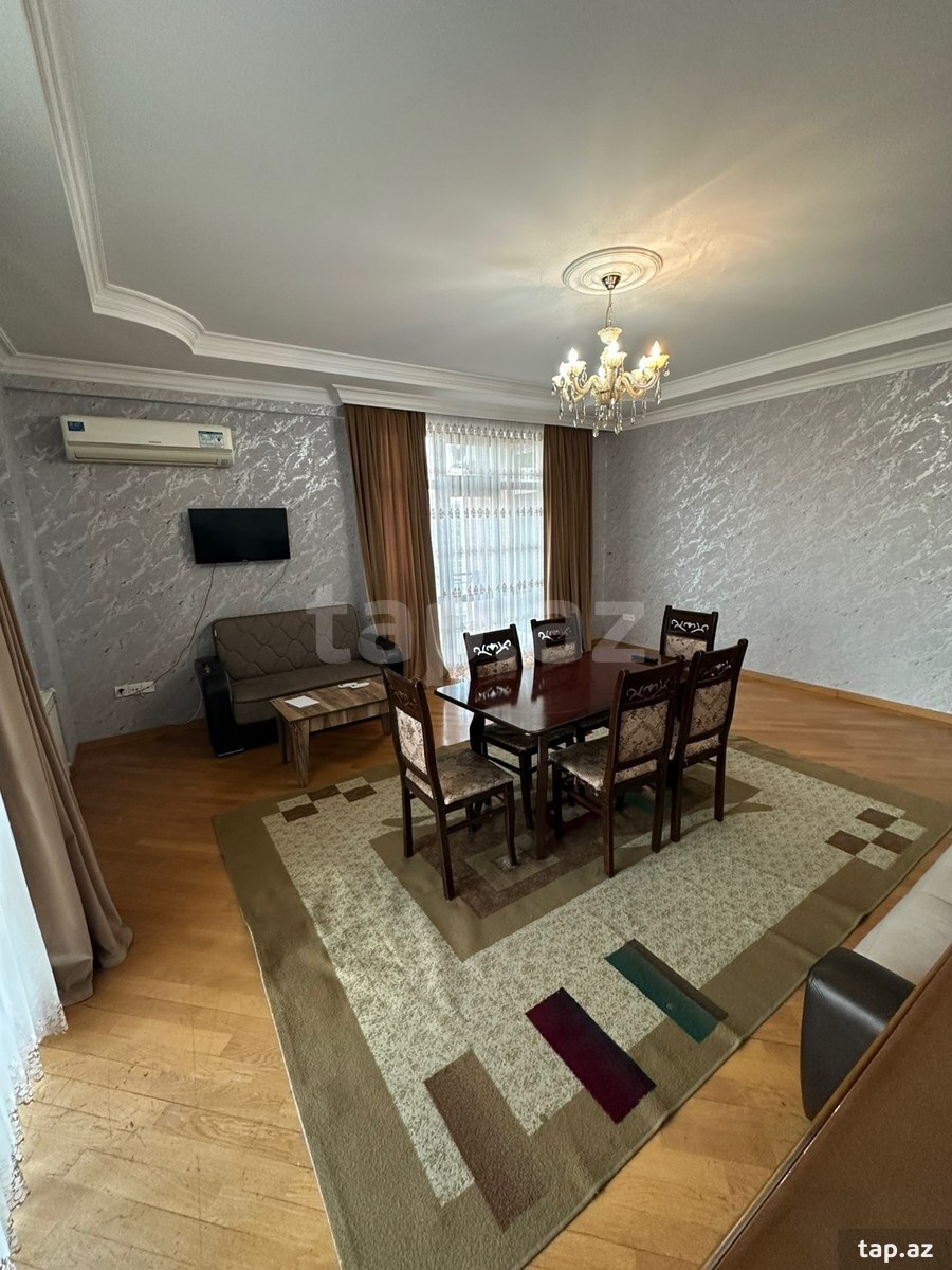 4-otaqlı yeni tikili kirayə verilir, Nərimanov m., 153 m² (5)