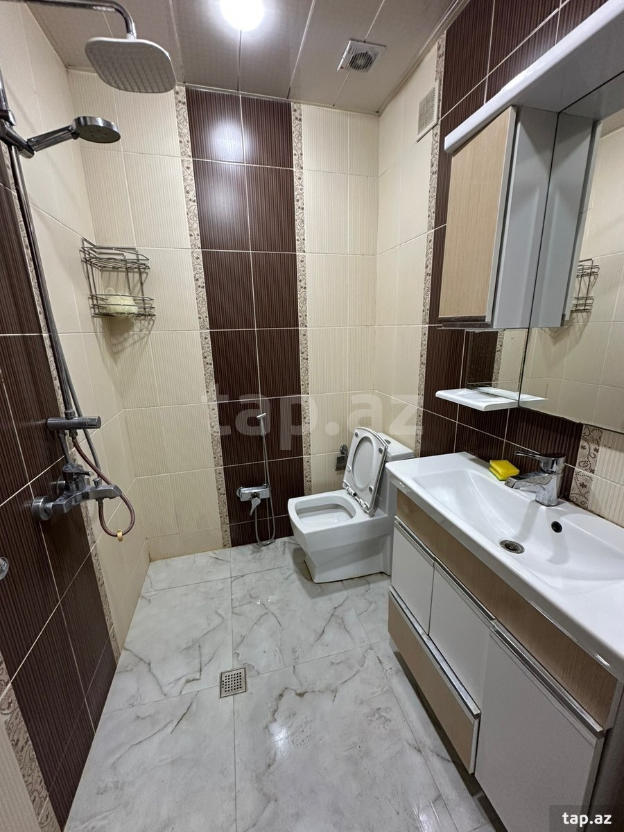 4-otaqlı yeni tikili kirayə verilir, Nərimanov m., 153 m² (22)