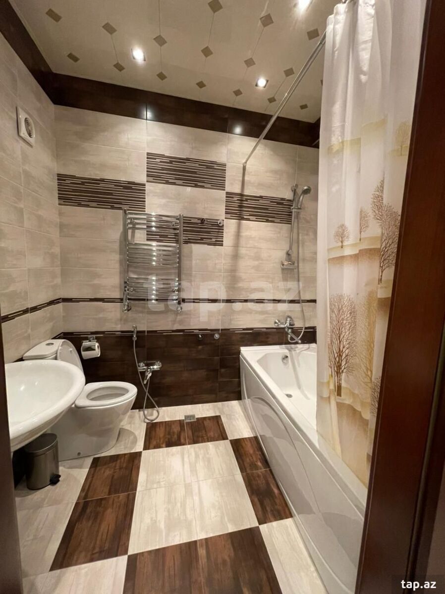 3-otaqlı yeni tikili kirayə verilir, Əliyar Əliyev küç. 26, 120 m² (11)
