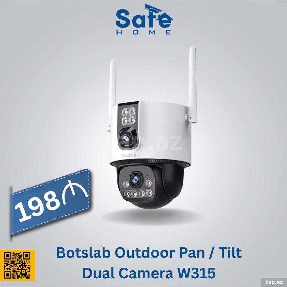 Botslab Outdoor Pan / Tilt Dual Camera W315