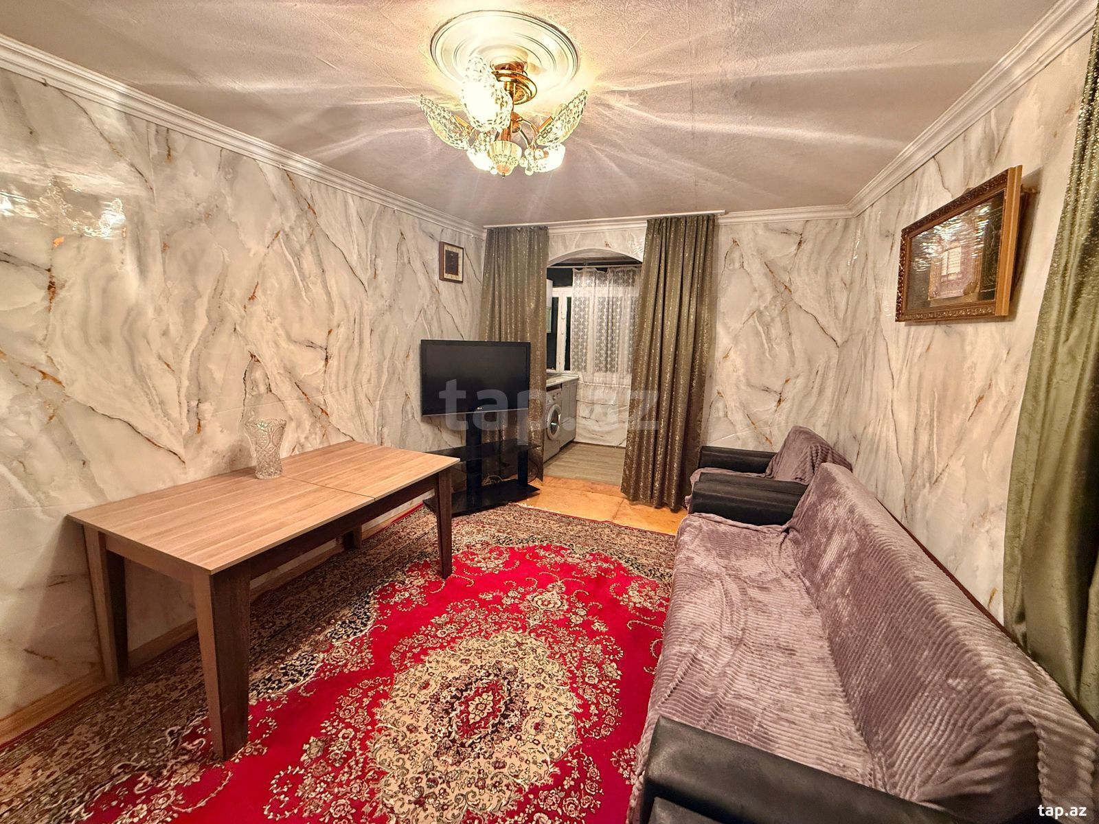 2-otaqlı mənzil kirayə verilir, Elmlər m., 36 m² (4)