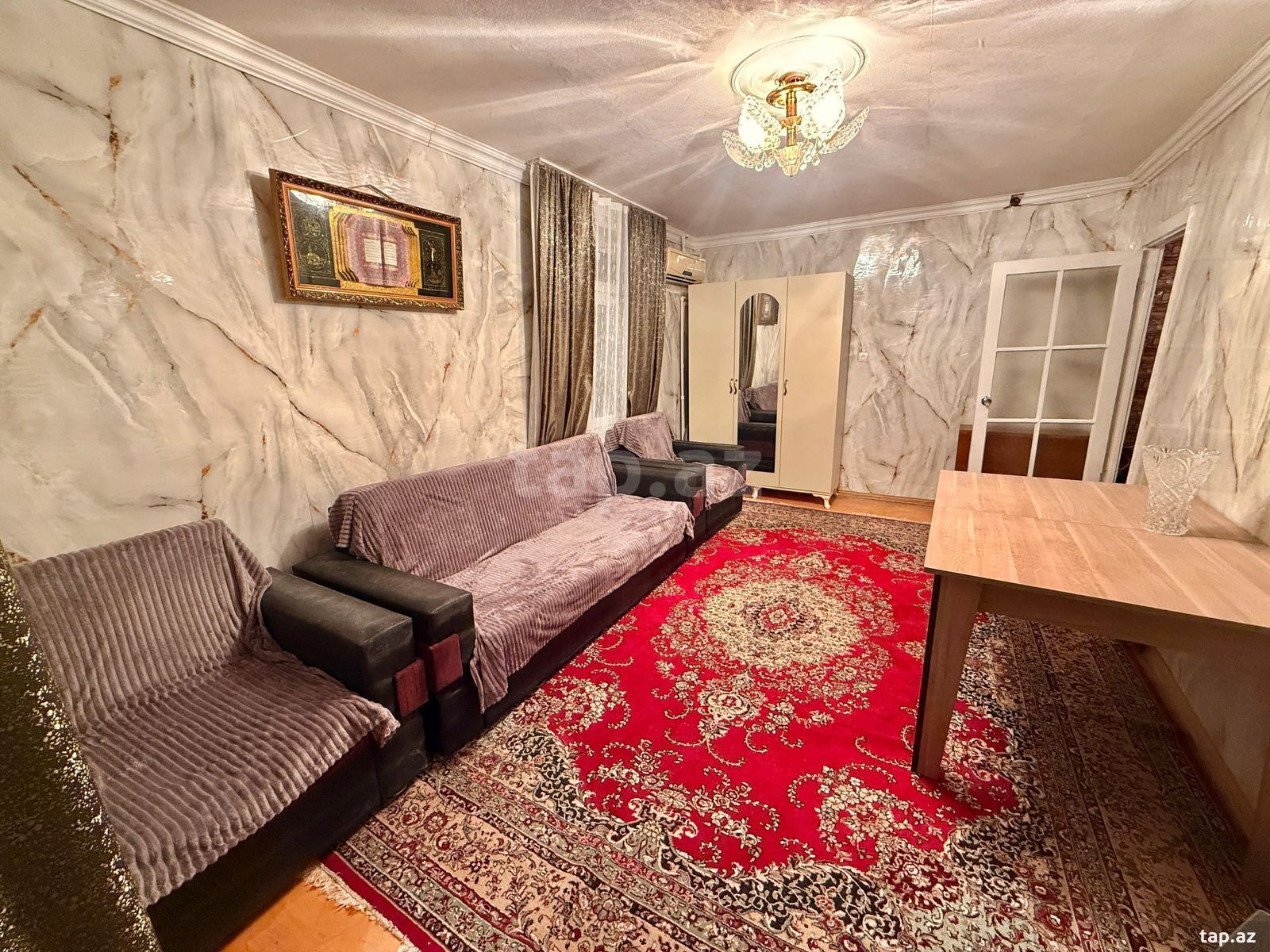 2-otaqlı mənzil kirayə verilir, Elmlər m., 36 m²