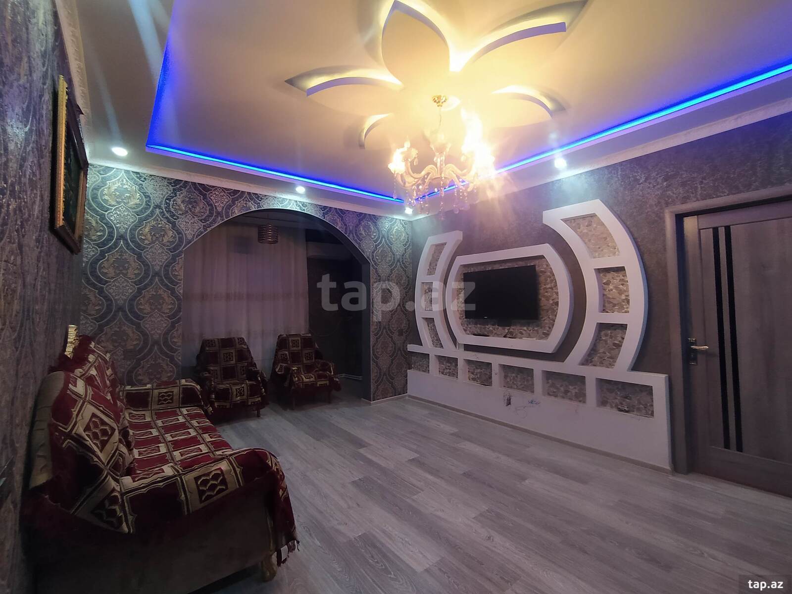 2-otaqlı mənzil kirayə verilir, Mingəçəvir ş., 60 m²